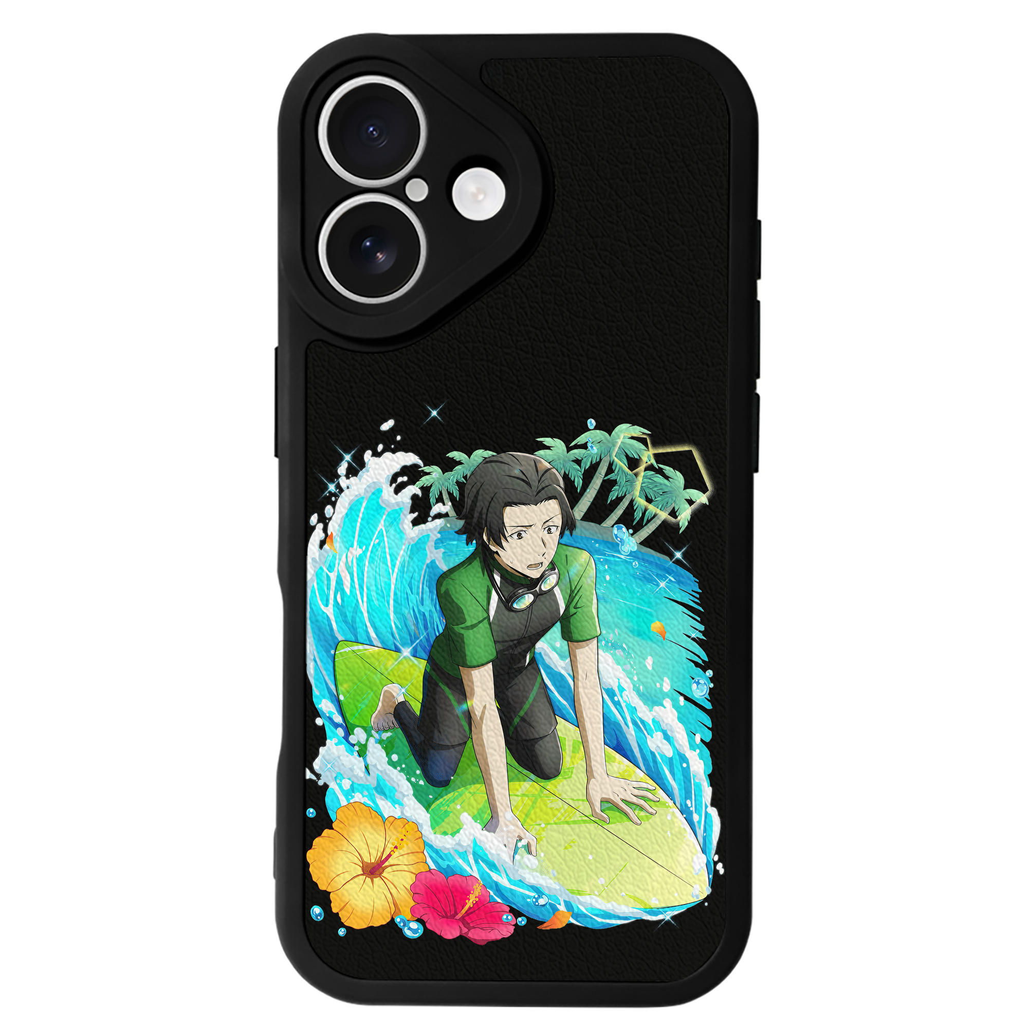 （画像用） 文豪ストレイドッグス Bungo Stray Dogs 【iPhone 16シリーズ対応】シリコンスマホケース（レザー調） 材質：シリコン